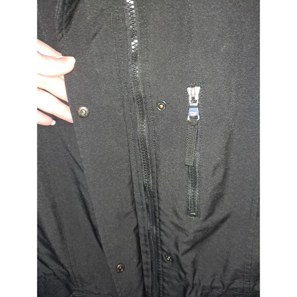 Calvin Klein Women's Black Water Resistant Wind Protection Utility Jacket Size L - Picture 4 of 14